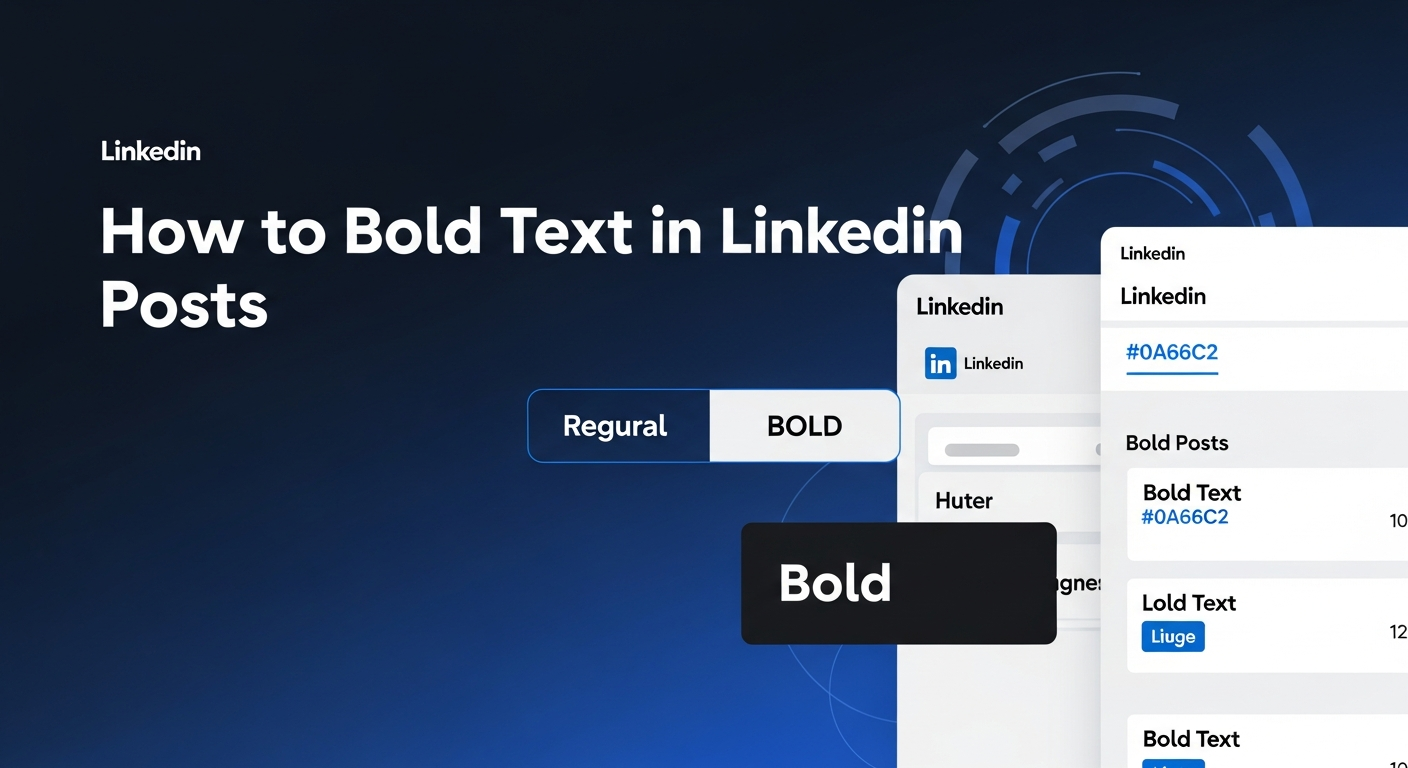 How to Bold Text in LinkedIn Posts (3 Easy Methods)