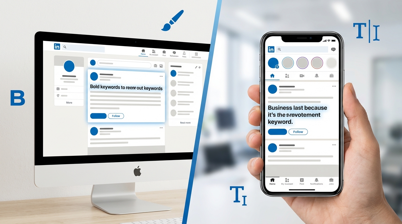 How to Bold Text on LinkedIn (Desktop & Mobile)
